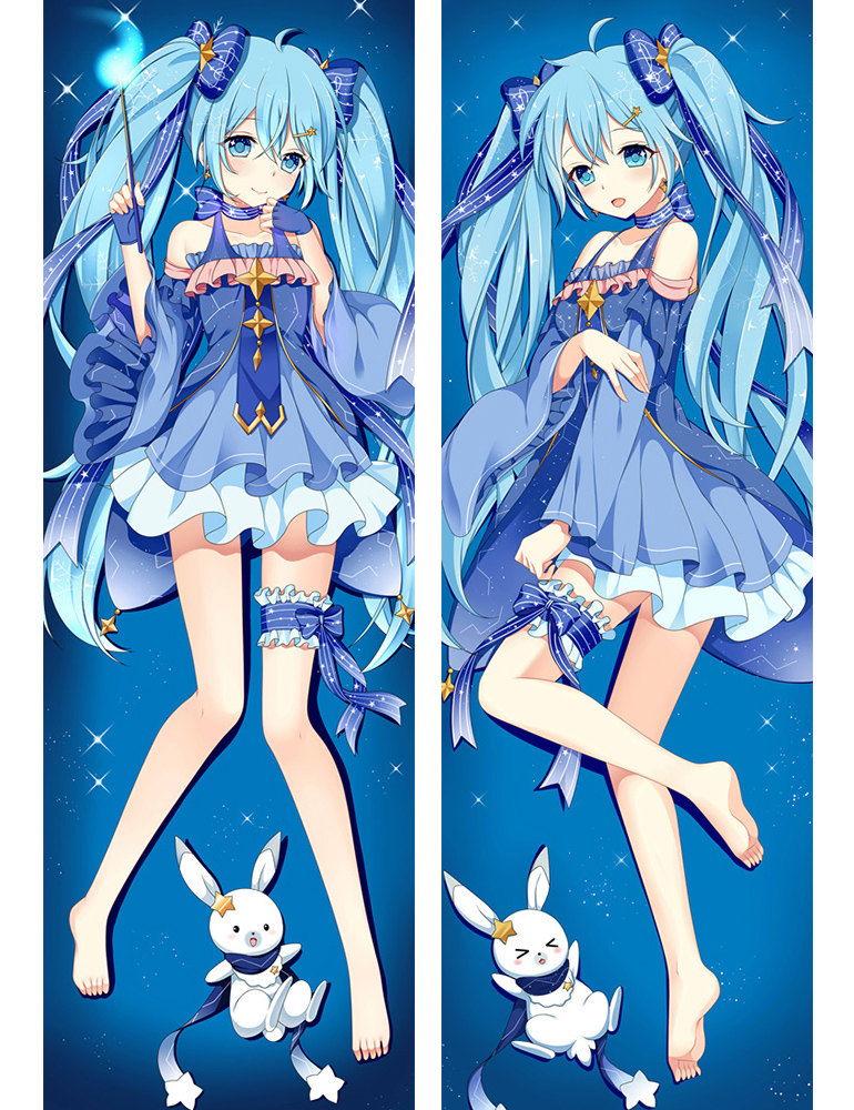 New Vocaloid Hatsune Miku Anime Loli Girl Pillow Case Dakimakura Hugging Body Otaku Gift Anime