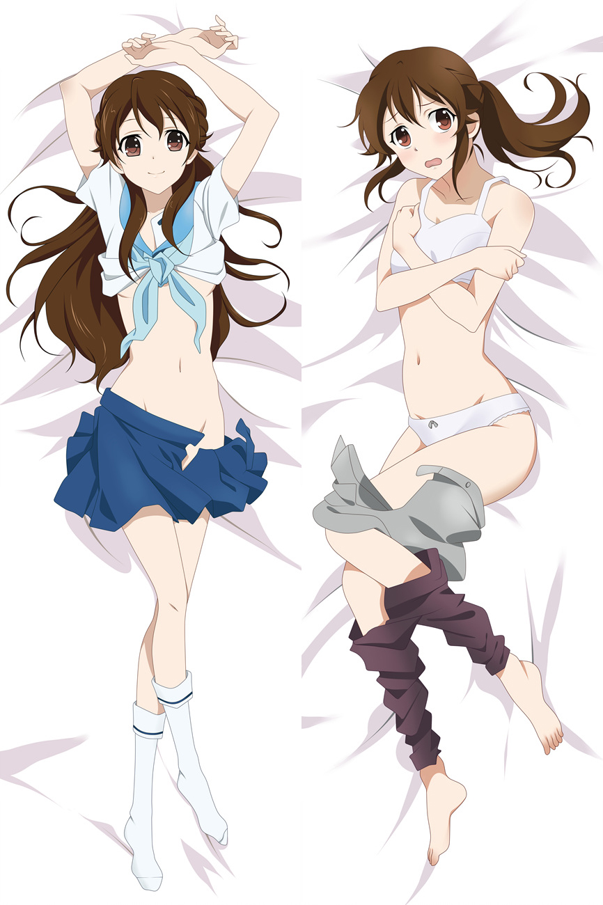 Natsu no Ame Nene Shinooka <b>Anime</b> <b>Dakimakura</b> Pillow Cover.