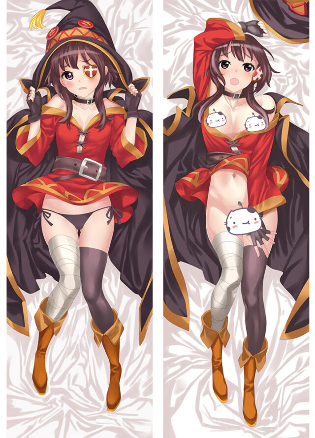 megumin body pillows